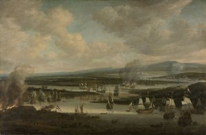 Verbrennung der englischen Flotte in Chatham, Juni 1667, 1667-78